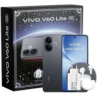 Vivo Smartphone V60 Lite 5G 6,7" Mediatek Dimensity 7300 8 GB RAM 256 GB Schwarz
