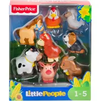 Fisher-Price Little People Set animaux de la ferme , Set de huit figurines