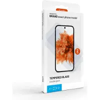 FIXED TORRAS Protection d’écran en verre trempé 2,5D fixe pour Apple iPhone 17, lot de 2