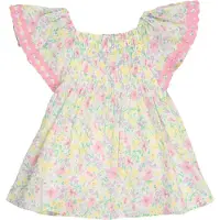 Gap Robe jaune / vert / rose / blanc