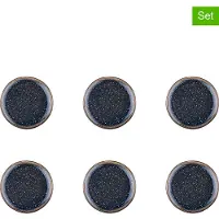 Bjorn assiette IRIS Ø16cm - 6 pièces - Bleu nuit