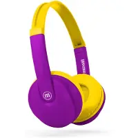 HomeShopXL Casque sans fil pour enfants Maxell HP-BT350 / Casque - Bluetooth 5.0 - Limitation du volume à 85 dB - Batterie Li-ion - Prise jack 3,5 mm - Microphone [52045A]