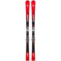 Rossignol - Packs (skis + fix) - Pack skis de piste - Hero LT TI Konect + NX12 2027 en Bois - Taille 172 cm - Rouge
