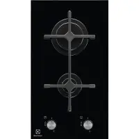 Electrolux EGC3322NVK Noir Intégré 29 cm Gaz 2 zone(s)