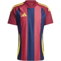 Adidas Maillot bleu marine / jaune fluo / rouge foncé