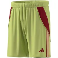 Adidas Pantalon de sport jaune / bourgogne