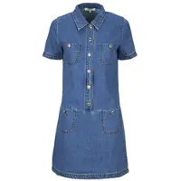 Morgan's Pomade Robe courte RSIA femmes - Bleu - FR 44