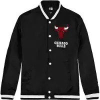 New Era Veste de survêtement rouge / noir / blanc cassé