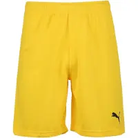 Puma Pantalon de sport 'TeamRise' jaune / noir