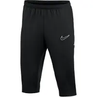 Nike Pantalon de sport 'Academy 25 3/4' noir / blanc cassé