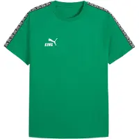 Puma T-Shirt fonctionnel vert / noir / blanc