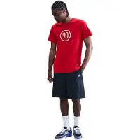 Nike T-Shirt fonctionnel 'Total 90' rouge / blanc