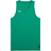 Puma T-Shirt fonctionnel 'Teamjaws Starter' vert / blanc