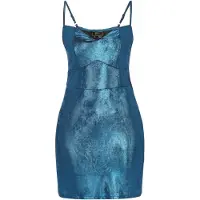 Faina Robe bleu foncé