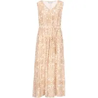 Usha Robe nude / blanc