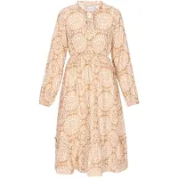 Usha Robe sable / blanc