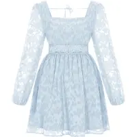 Faina Robe bleu clair