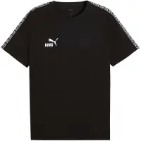Puma T-Shirt fonctionnel noir / blanc