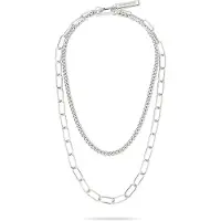 Liebeskind berlin necklace LJ1380N53 silver 53 EU Stainless steel No gemstone Stainless Steel No Gemstone, (Acier inoxydable)
