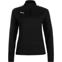 Puma Sweat de sport 'TeamLiga' noir / blanc