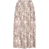 Usha Jupe écru / marron / blanc cassé