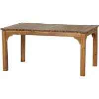 Gardamo Falun Table à rallonges 150/175/200x100x74 cm