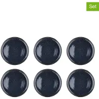 Bjorn assiette - IRIS - Ø26cm - 6 pièces - Bleu nuit