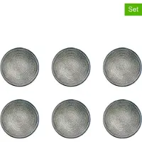 Bjorn assiette ZEN Ø22cm - 6 pièces - Naturel