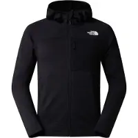 The North Face - Polaire légère zippée en Polartec Power Grid - M Polartec Powergrid Stormgap Hoodie TNF Black pour Homme - Taille L - Noir
