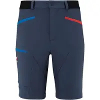 Millet - Short déperlant résistant - Trilogy Icon Cordura Short M Saphir pour Homme - Taille M - Noir