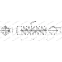 Monroe Ressort de suspension SP3390