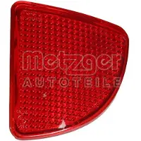 METZGER Catadioptre arrière droit rouge avec marque de E pour, entre autres, RENAULT KANGOO