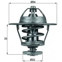 MAHLE ORIGINAL Thermostat d'eau TX 53 85D