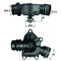 MAHLE ORIGINAL Thermostat d'eau TI 26 88