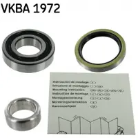 Skf Jeu de roulements de roue VKBA 1972