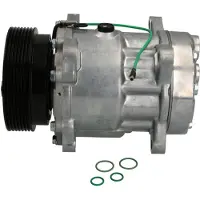 Bosch Compresseur de climatisation 12 V Ø 119 mm adapté notamment pour RENAULT TRUCKS