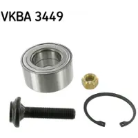 Skf Jeu de roulements de roue VKBA 3449