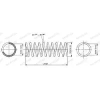 Monroe Ressort de suspension SP3690