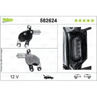 Valeo Moteur d'essuie-glace 582624