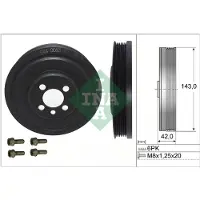 Schaeffler INA Jeu de poulies damper 544 0083 20