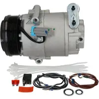 Bosch Compresseur de climatisation 12 V Ø 105 mm Expertise IAM adaptée notamment à OPEL ASTRA