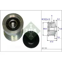 Schaeffler INA Poulie roue libre, alternateur 535 0072 10