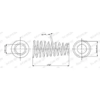 Monroe Ressort de suspension SP3285