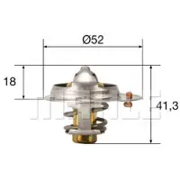MAHLE ORIGINAL Thermostat d'eau TX 85 82