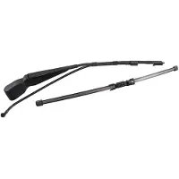 METZGER 2191007 Bras d'essuie-glace arrière gauche pour VW CRAFTER 30-50 Fourgon (2E) avec balai d'essuie-glace