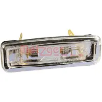 METZGER Feu de plaque d'immatriculation droit C5W transparent avec ampoule pour FORD FOCUS, entre autres