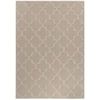 Carpetsale24 Tapis Intérieur Extérieur Style Scandinave Boho Uni Effet Haut Bas Imperméable Salon Balcon Terrasse, Taille: 140x200 cm