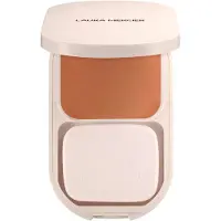 Laura Mercier Laura-Mercier Facial-make-up PowderReal Flawless Feather Matte Powder Foundation 4W Crème Brûlée 7.6 g ()