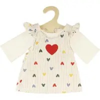 Heless Robe et t-shirt Coeur t. 28-35
