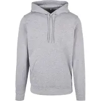 Build Your Brand Basic Hoody Heather Grey - Build Your Brand BB001 - Taille L